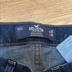 Hollister Epic Flex Slim Jeans in Dark Blue